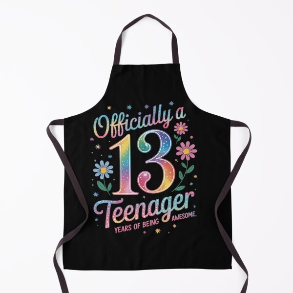 Item preview, Officially Teenager 13 Years Of Being Awesome 13th Birthday designed and sold by KonstanKoraner.