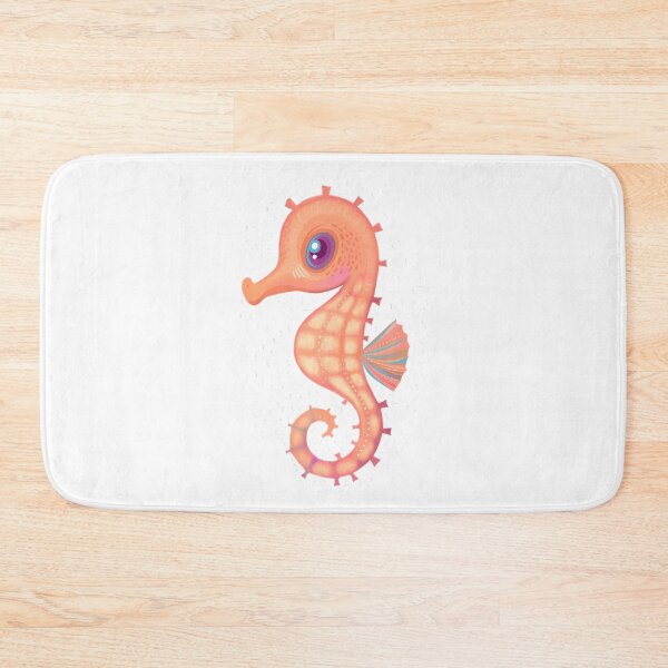 Item preview, Dreamy Coral Seahorse designed and sold by ProbiFile.