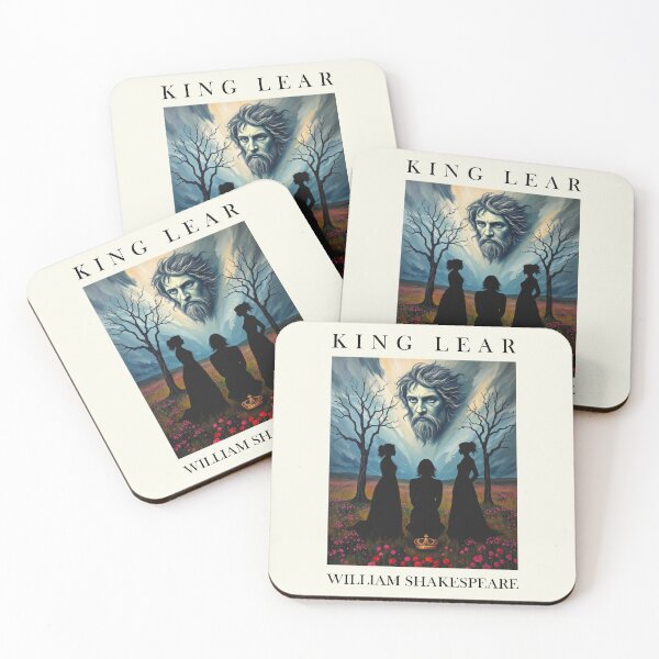 Item preview, King Lear William Shakespeare Classic English Literature Artwork designed and sold by kakarikihill.