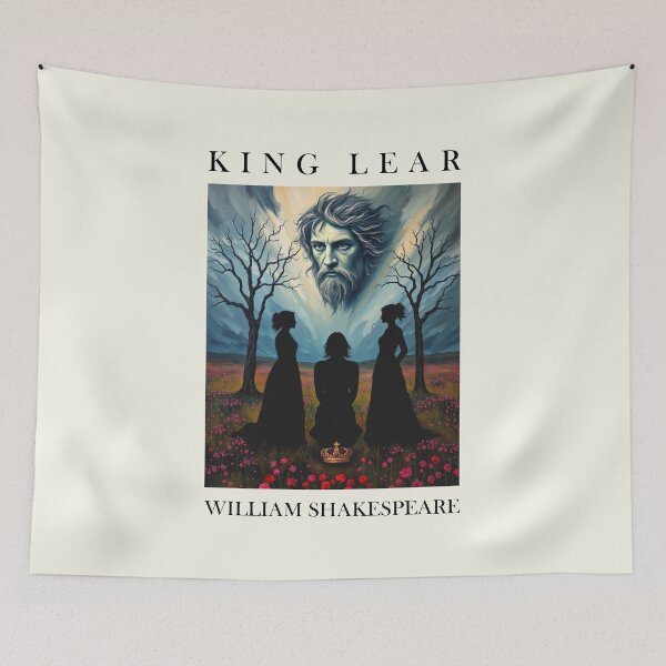Item preview, King Lear William Shakespeare Classic English Literature Artwork designed and sold by kakarikihill.