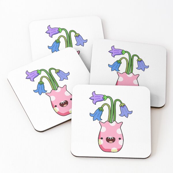 Item preview, Kawaii Bluebells in a Polka Dot Vase designed and sold by kawaiilife.