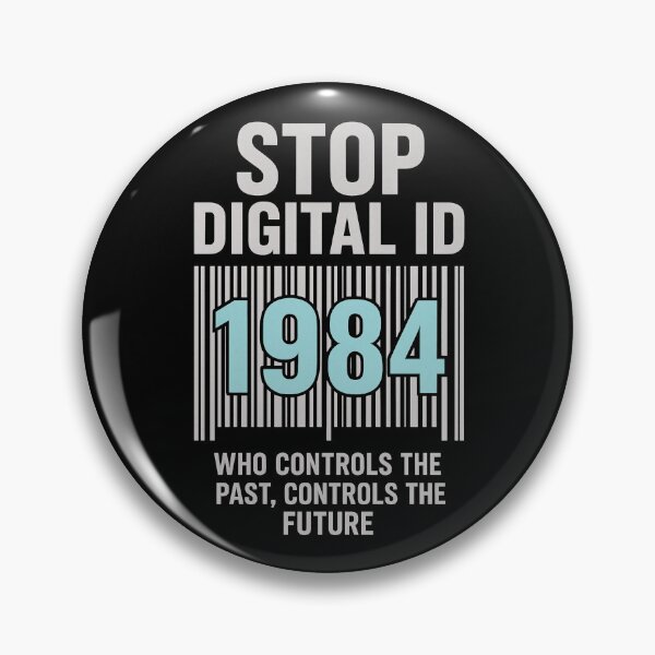 Item preview, Stop Digital ID – Stand for Privacy and Freedom (Light) designed and sold by Anarchist-1984.