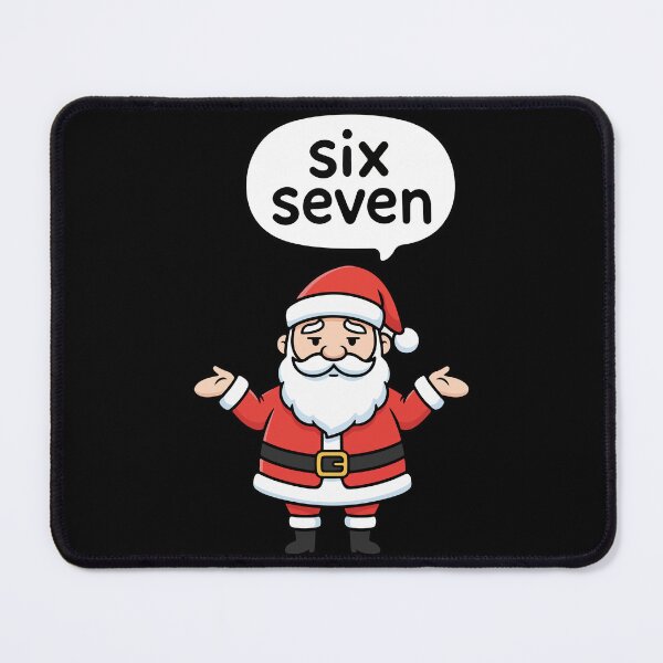 Item preview, Santa Six Seven Funny Holiday Shrug 67 designed and sold by YourArt7.