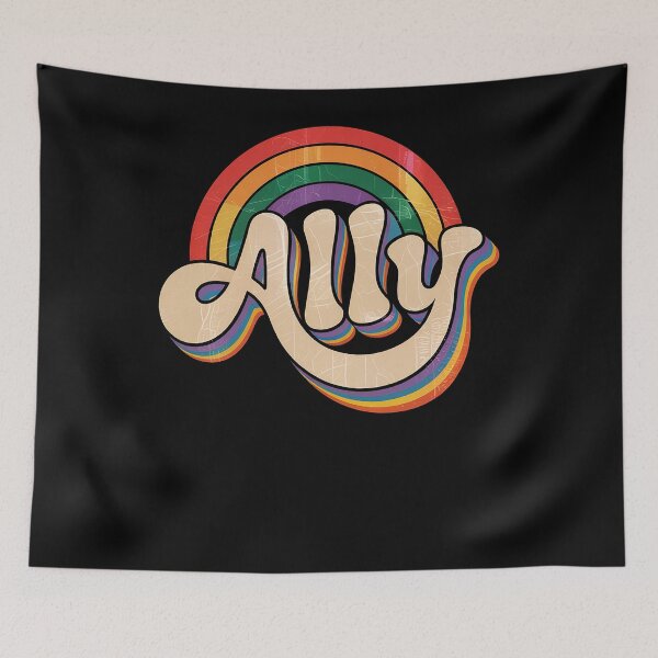 Item preview, Straight Ally, Transgender Colors, LGBT Pride designed and sold by MinaReinger.