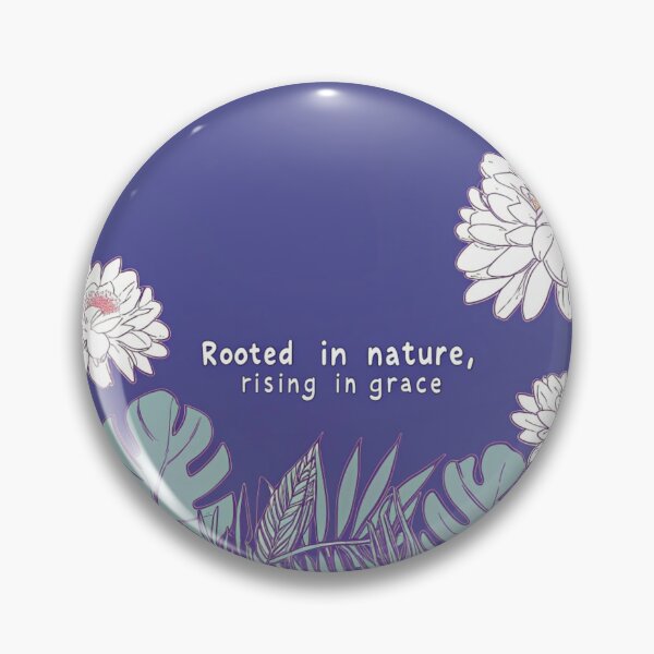 Item preview, Rooted in nature, rising in grace designed and sold by Salt-and-Silk.