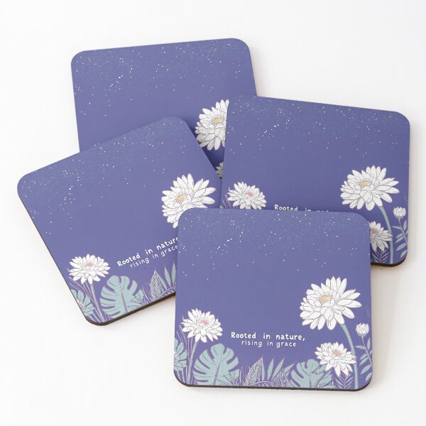 Item preview, Rooted in nature, rising in grace designed and sold by Salt-and-Silk.