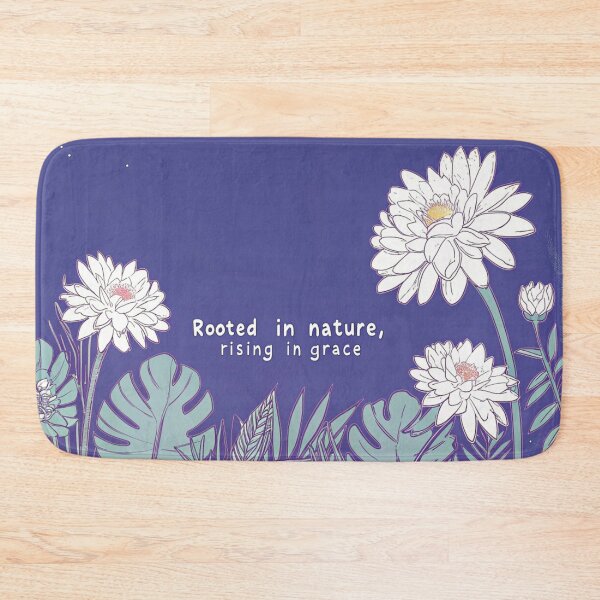 Item preview, Rooted in nature, rising in grace designed and sold by Salt-and-Silk.