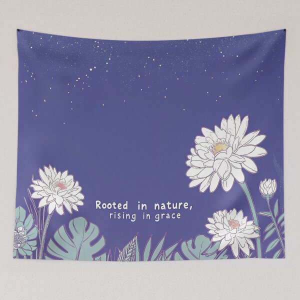 Item preview, Rooted in nature, rising in grace designed and sold by Salt-and-Silk.