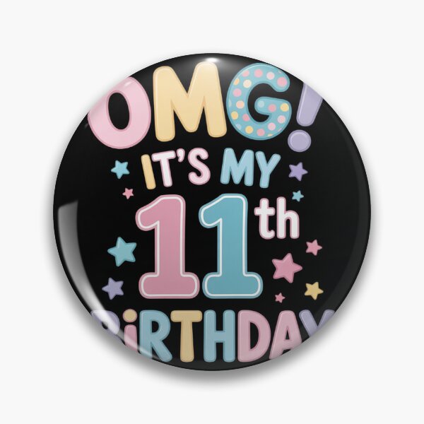 Item preview, OMG It's My 11th Birthday Girl Eleven 11 Year Old Bday  designed and sold by KonstanKoraner.