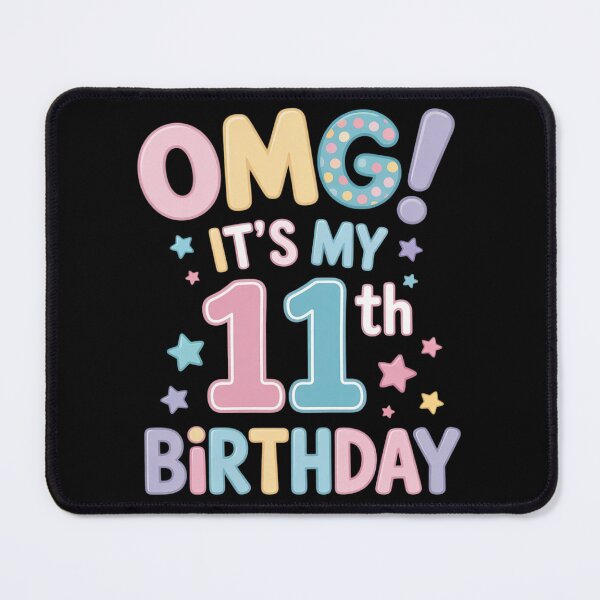 Item preview, OMG It's My 11th Birthday Girl Eleven 11 Year Old Bday designed and sold by KonstanKoraner.