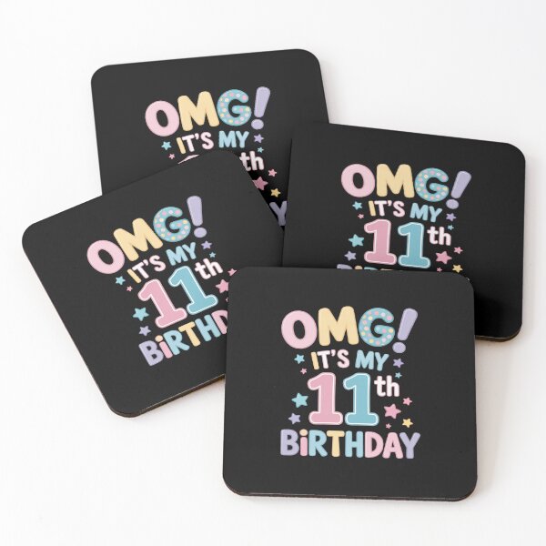 Item preview, OMG It's My 11th Birthday Girl Eleven 11 Year Old Bday  designed and sold by KonstanKoraner.