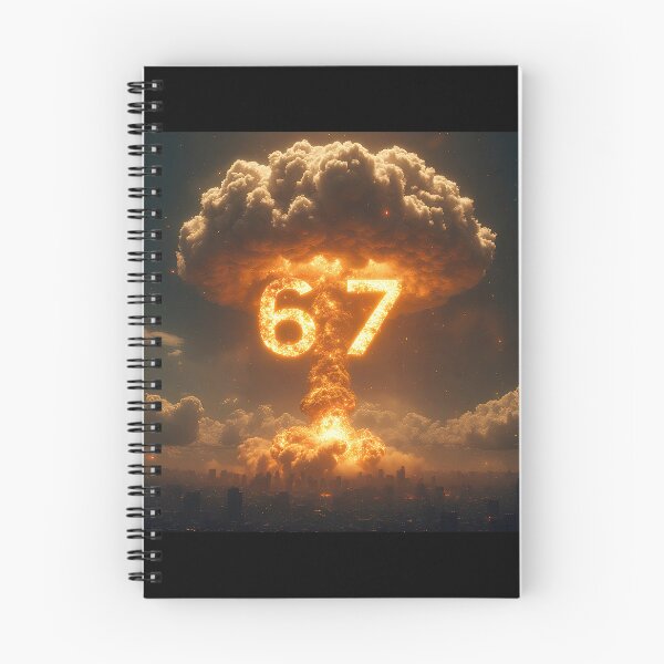 Item preview, Seis Siete 6-7 Explosión nuclear Nube de hongo Gamma designed and sold by The Funky Sprunki.