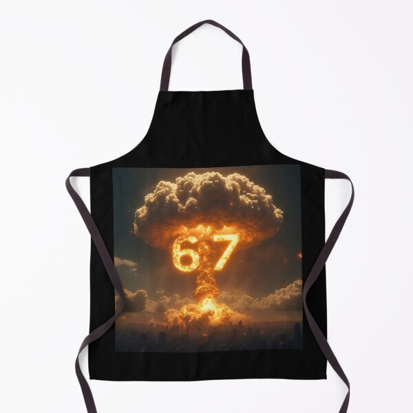 Item preview, Six Seven 6-7 Nuclear Explosion Mushroom Cloud Gamma designed and sold by The Funky Sprunki.