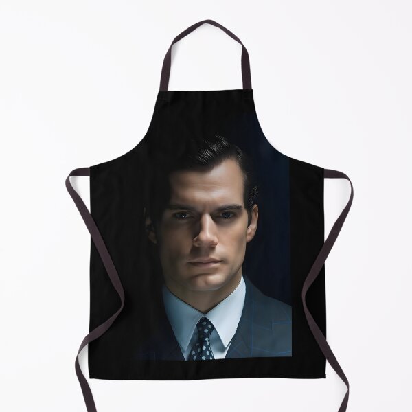 Item preview, Henry Cavill Portrait – Classic Cinematic Elegance in Dark Light designed and sold by aziakuboires.