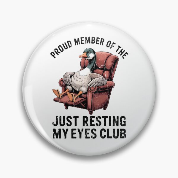 Item preview, Pround Member Of The Just Resting My Eyes Club designed and sold by eroseaillustrat.