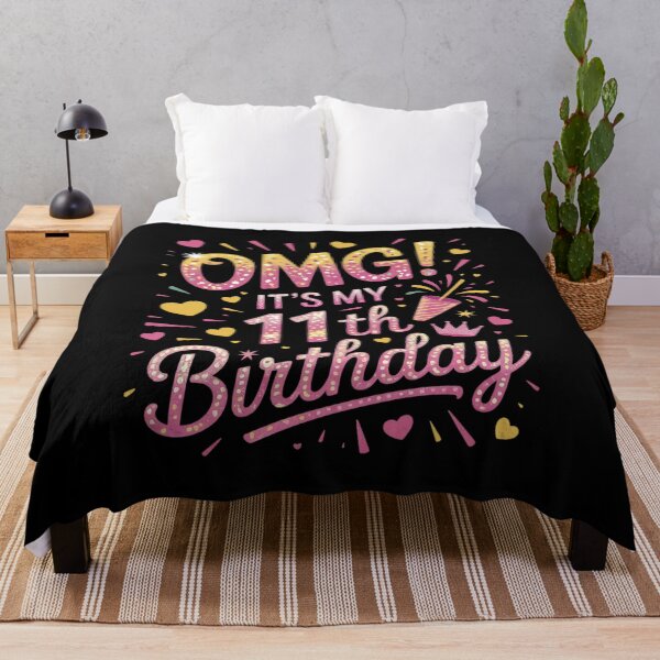 Item preview, OMG It's My 11th Birthday Girl Eleven 11 Year Old Bday1 designed and sold by KonstanKoraner.