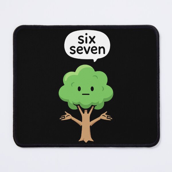 Item preview, Tree Six Seven Funny Nature Shrug 67 designed and sold by YourArt7.