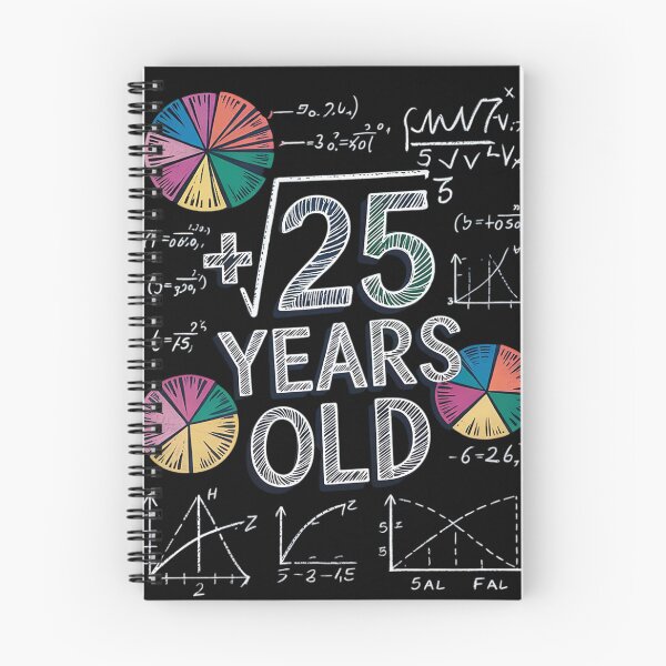 Item preview, Square Root Of 25 5th Birthday 5 Year Old Math Lover  designed and sold by KonstanKoraner.