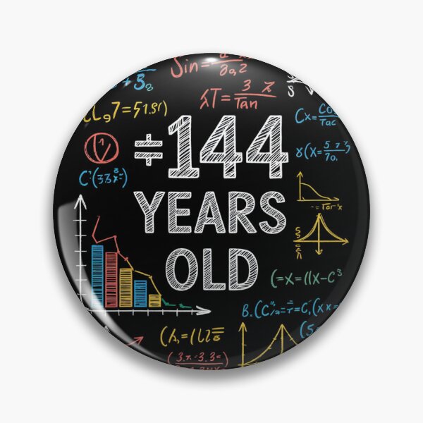 Item preview, Square Root Of 144 12th Birthday 12 Year Old Math  designed and sold by KonstanKoraner.