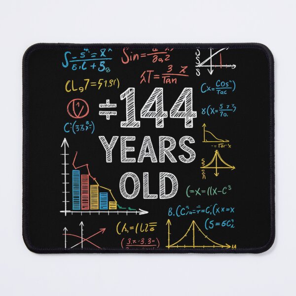 Item preview, Square Root Of 144 12th Birthday 12 Year Old Math  designed and sold by KonstanKoraner.