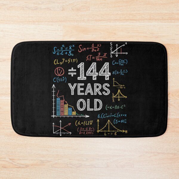 Item preview, Square Root Of 144 12th Birthday 12 Year Old Math  designed and sold by KonstanKoraner.
