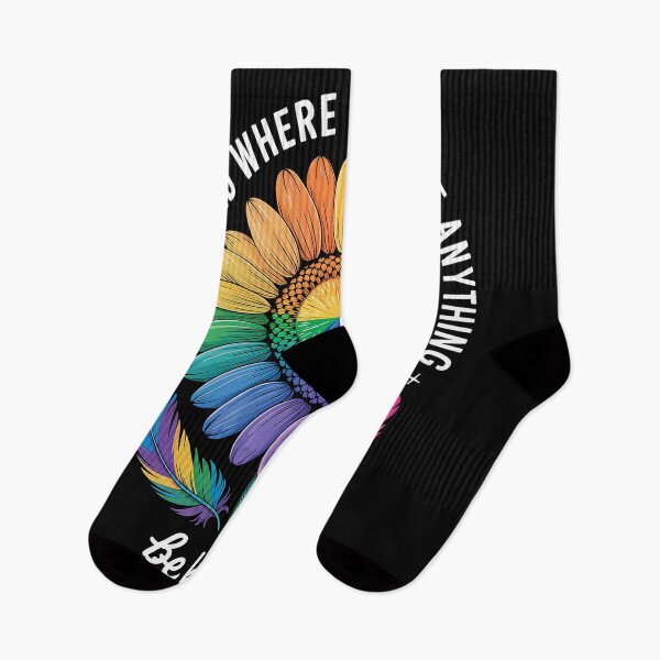 Item preview, LGBTQ Rainbow Sunflower Be Kind Gay Love Pride Flower designed and sold by MinaReinger.