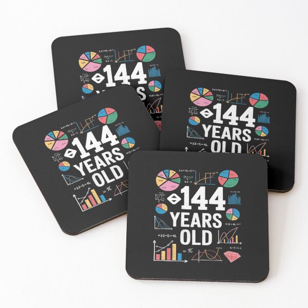 Item preview, Square Root Of 144 12th Birthday 12 Year Old Math Nerd  designed and sold by KonstanKoraner.