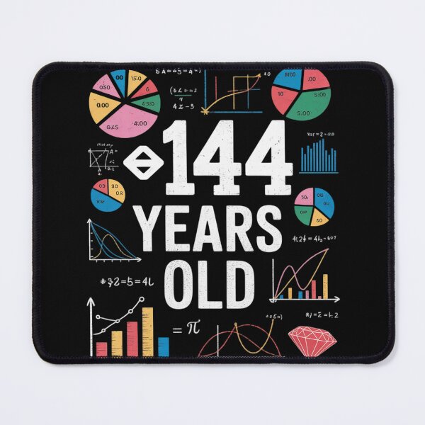 Item preview, Square Root Of 144 12th Birthday 12 Year Old Math Nerd designed and sold by KonstanKoraner.