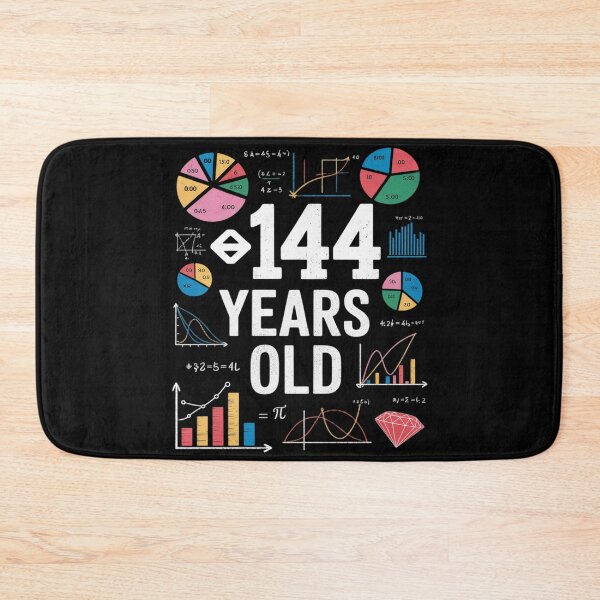 Item preview, Square Root Of 144 12th Birthday 12 Year Old Math Nerd  designed and sold by KonstanKoraner.