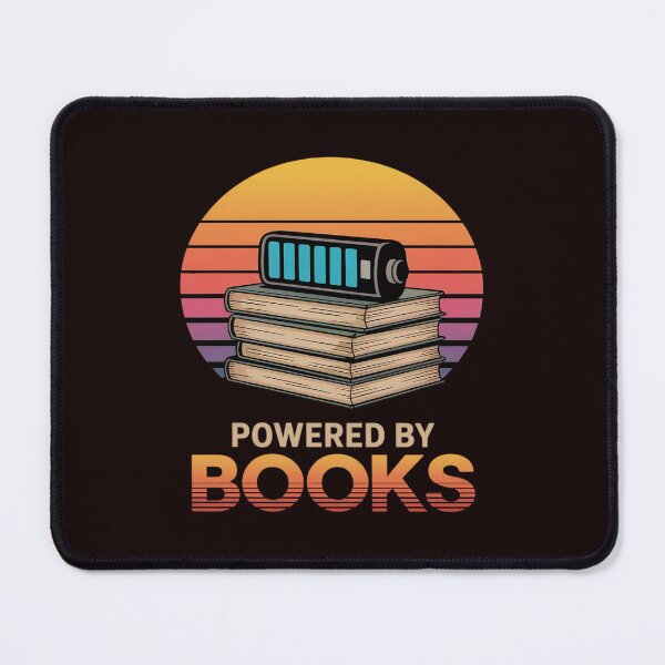 Item preview, Powered by Books Battery Charging Book Stack designed and sold by JulienAureo.