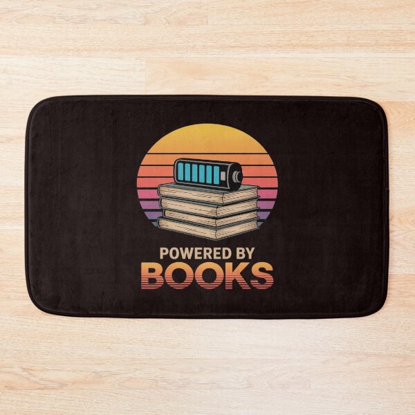 Item preview, Powered by Books Battery Charging Book Stack designed and sold by JulienAureo.