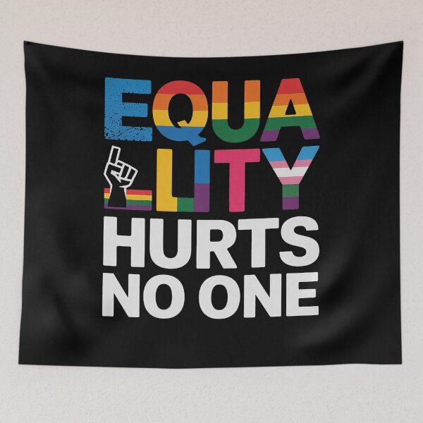 Item preview, Lgbt Equality Hurts No One Pride Human Rights designed and sold by AmparoBoyle.