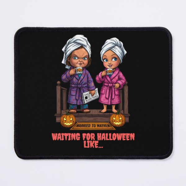 Item preview, Spooky Dolls Waiting for Halloween - Cute Horror Vibes designed and sold by WHITE FLAME PRINTS.
