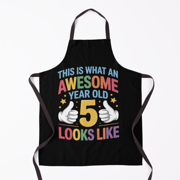 Item preview, This is what an awesome 5 year old looks like 5th birthday 1 designed and sold by KonstanKoraner.