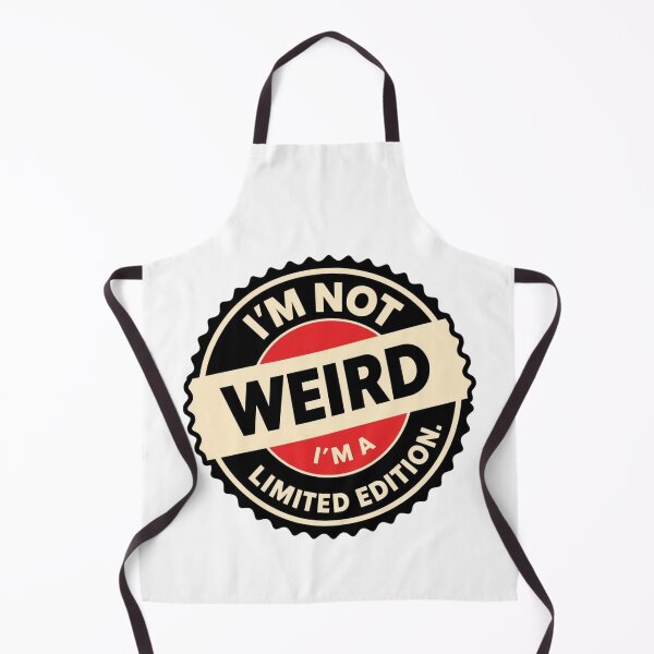 Item preview, I'm Not Weird I'm a Limited Edition - Funny Slogan Badge Design designed and sold by Tucker-Art.