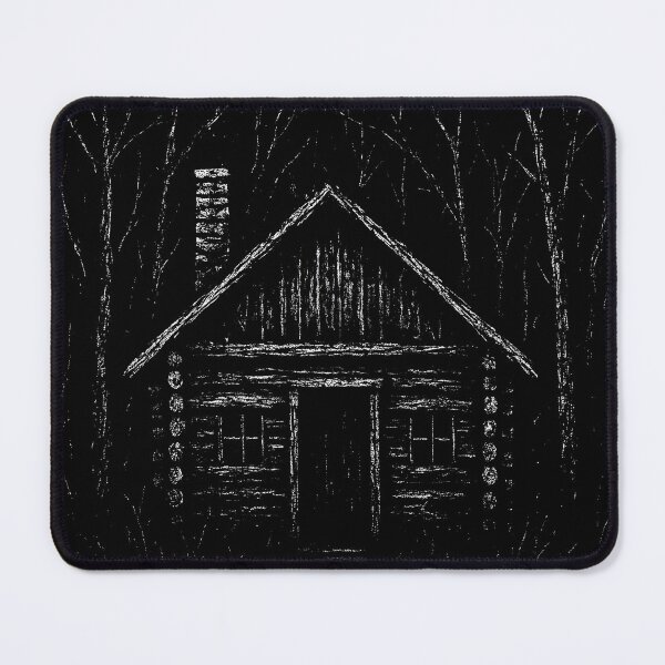 Item preview, Cabin in the Shadows – Haunted Forest Refuge designed and sold by Mortisigil.
