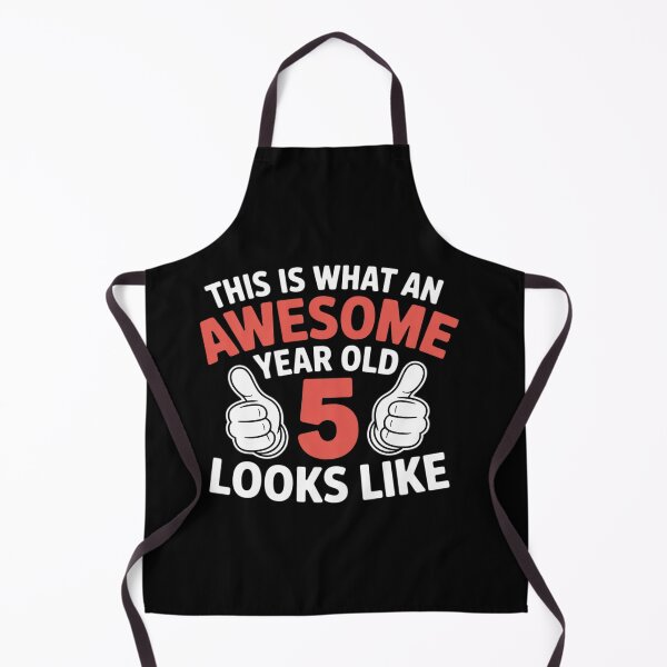 Item preview, This is what an awesome 5 year old looks like 5th Birthday1 designed and sold by KonstanKoraner.