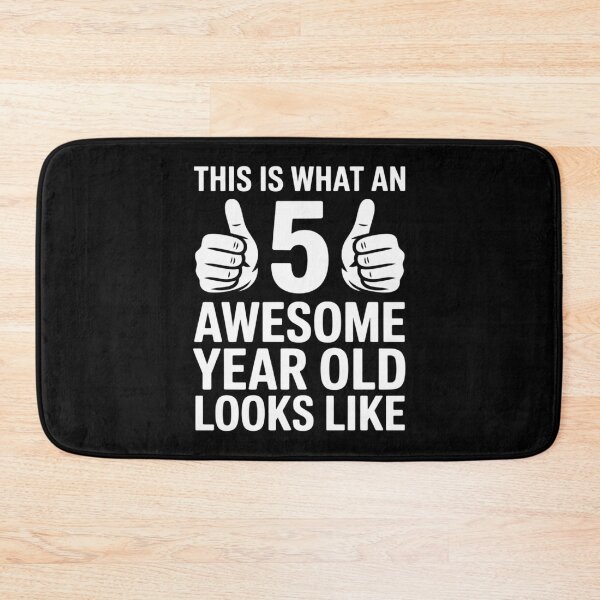 Item preview, This is What an Awesome 5 Year Old Looks Like1  designed and sold by KonstanKoraner.