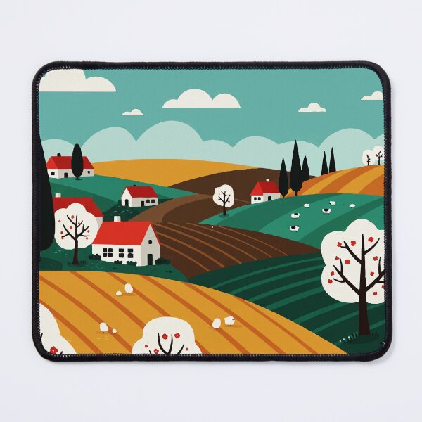 Item preview, Rural landscape designed and sold by Design4uStudio.
