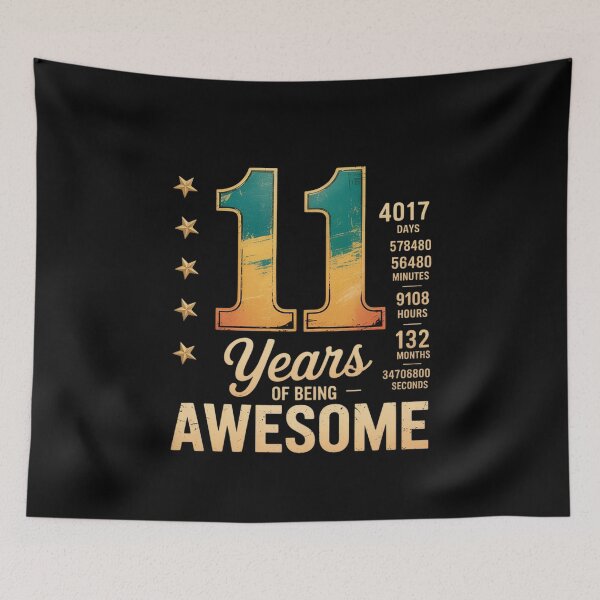 Item preview, This Is What an Awesome 11 Year Old Looks Like 11th Birthday2  designed and sold by KonstanKoraner.