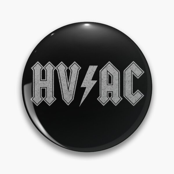 Item preview, HVAC Vintage Rock Logo designed and sold by getpressedshirt.