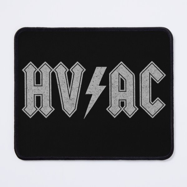 Item preview, HVAC Vintage Rock Logo designed and sold by getpressedshirt.