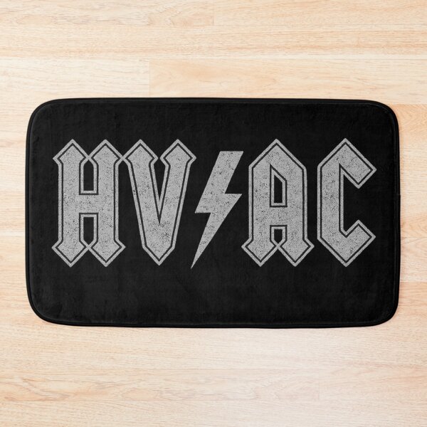 Item preview, HVAC Vintage Rock Logo designed and sold by getpressedshirt.