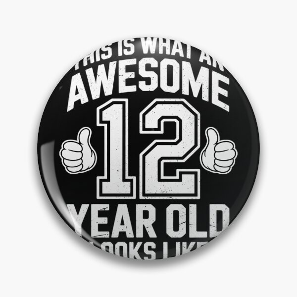 Item preview, This Is What an Awesome 12 Year Old Looks Like 12th Birthday  designed and sold by KonstanKoraner.
