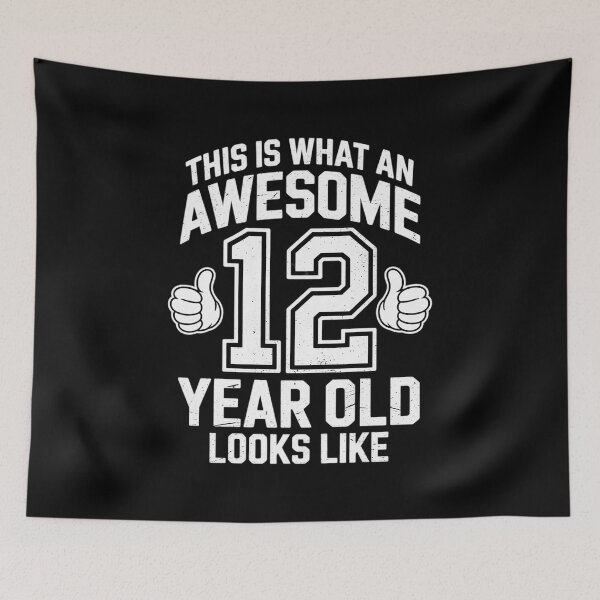Item preview, This Is What an Awesome 12 Year Old Looks Like 12th Birthday  designed and sold by KonstanKoraner.