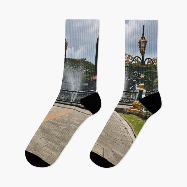 Item preview, The elegance of Tugu Malang under the clouds designed and sold by franck380.