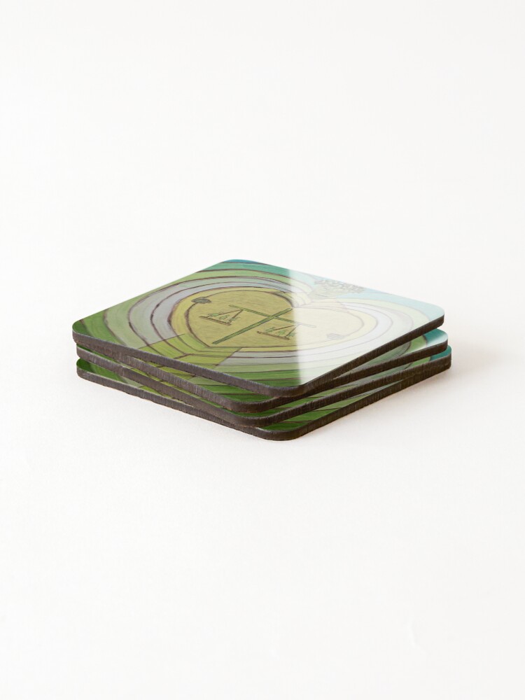 Thumbnail 4 of 5, Coasters (Set of 4), We Need Another designed and sold by RudyYoder.