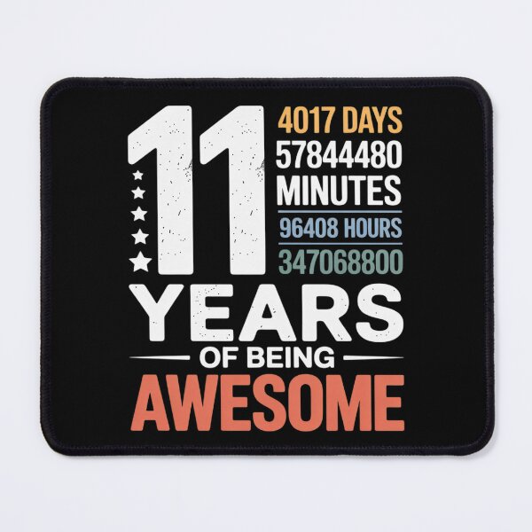 Item preview, 11th Birthday 132 Months 11 Years Old Being Awesome3 designed and sold by KonstanKoraner.
