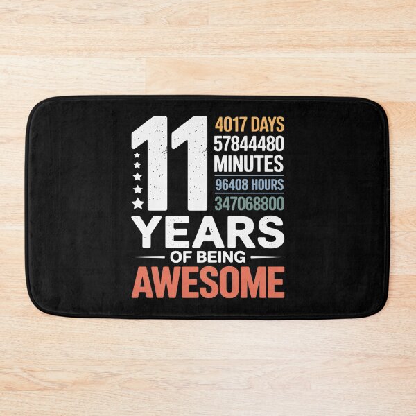 Item preview, 11th Birthday 132 Months 11 Years Old Being Awesome3  designed and sold by KonstanKoraner.