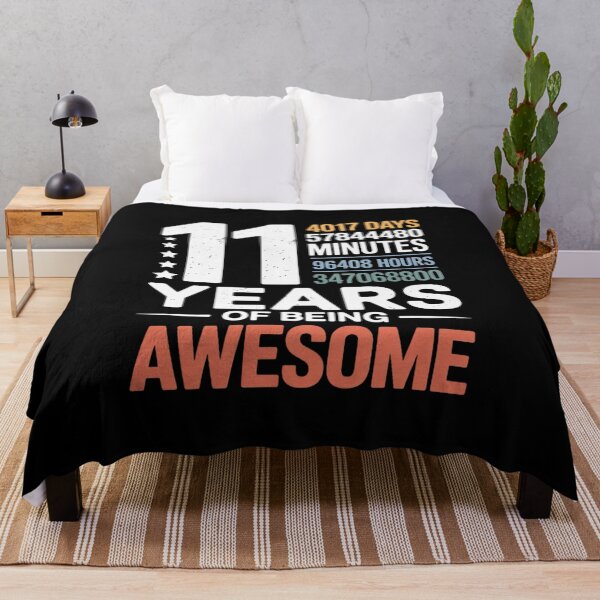 Item preview, 11th Birthday 132 Months 11 Years Old Being Awesome3  designed and sold by KonstanKoraner.